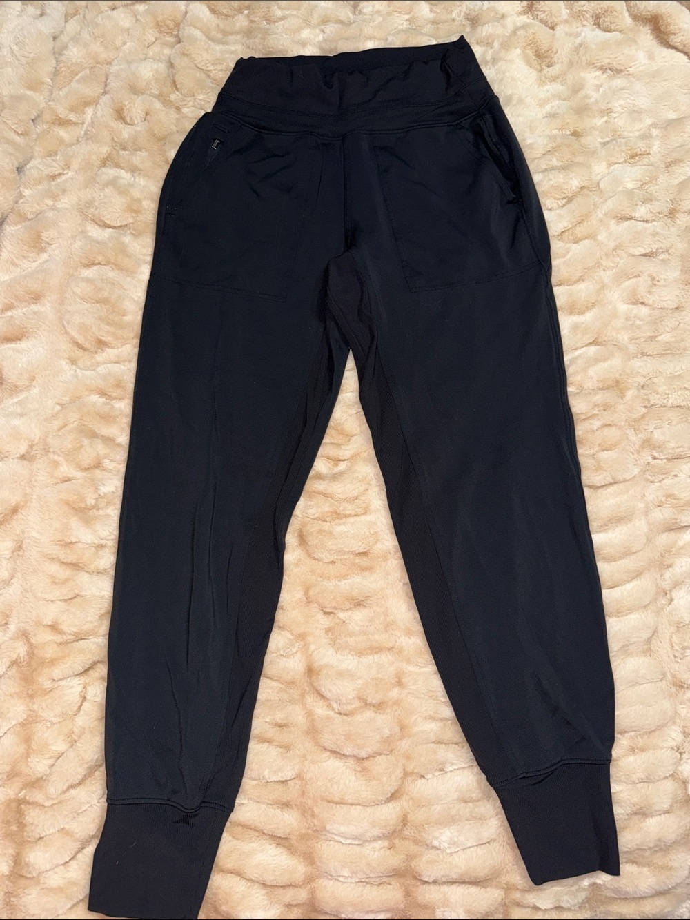 Athleta Black Stretch Joggers for Men